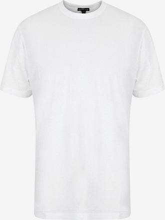 James Perse Jersey-T-Shirt mit kurzen Ärmeln und Rundhals