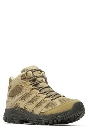 Merrell Moab 3 Mid Waterproof Hiking Shoe in Teak at Nordstrom, Size 9.5
