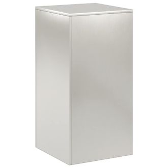 vidaXL Soporte De Plantas Plateado 40 X 40 X 80 Cm Acero Vidaxl