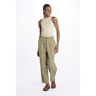 Bellerose Mujer, Pantalones, Verde, Talla: L