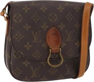 Louis Vuitton Pre-owned Vintage Cross Body Bag - Dames - Vintage Schoudertas - Bruin - ONE Size - Vintage