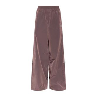 adidas Broeken, Dames, Paars, 2Xs, Polyester, Wijde Trainingsbroeken