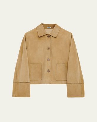 ジャケット LOEWE Women Outer S359Y02XD0 KHAKIGREEN Tailored jacket in wool Green - LOEWE
