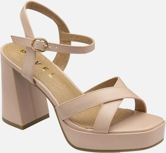 Ravel Womens Farran Womens Heeled Sandals - Tan - Size: 5