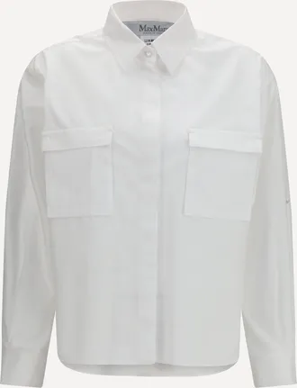 Max Mara Cotton Shirt Female 42