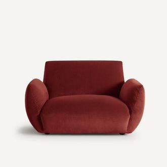 AM.PM Fauteuil in fluweel, Spogano