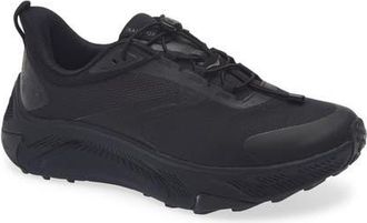 Hoka One One Transport 2 Water Repellent Hiking Sneaker in Black /Black at Nordstrom, Size 10.5