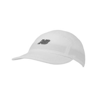 New Balance Unisexo 5 Panel Performance Hat V 2.0 en Blanco, Poli&eacute;ster, Talla OSZ