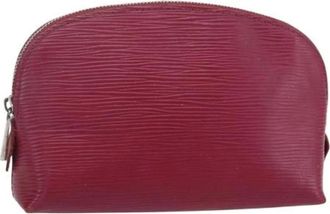 Louis Vuitton Pre-owned Bags, female, Red, Size: ONE SIZE Pre-owned Vintage Leather Bag