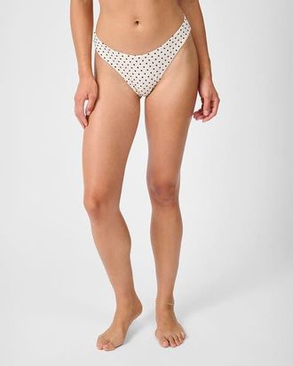 WeWoreWhat Classic Scoop Bottom in Oat/black at Nordstrom, Size X-Small
