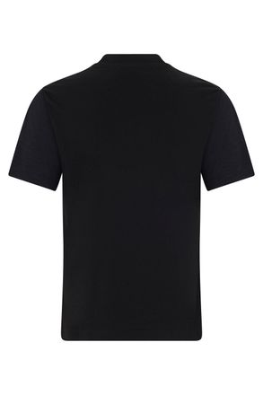 Gucci Mens T-Shirt Mixed Cotton Black T-Shirts And Polos
