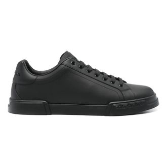 Dolce & Gabbana Sneakers, male, Black, Size: 10 US Portofino Light Sneaker