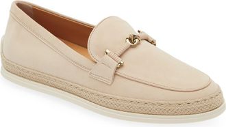 Tod's Chain Loafer in Naturale at Nordstrom, Size 11.5Us