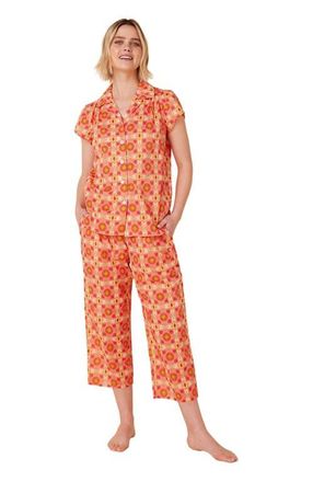 The Cats Pajamas Voile Capri Set in Chelsea at Nordstrom, Size X-Small