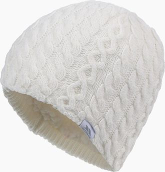 Trespass Womens Trespass Womens/Ladies Kendra Beanie Hat - White - Size: ONE size