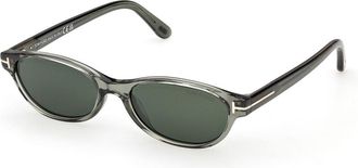 Tom Ford FT1310 CHLOE-02 93N Womens Sunglasses Green Size 52