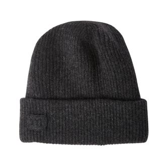 Meta Campania Collective Beanies, male, Gray, Size: ONE SIZE Cashmere Knit Beanie Hat