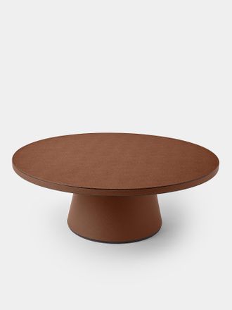 Giobagnara Jupiter Leather Rotating Raised Tray (20in/50.5cm)