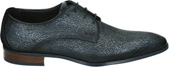 Giorgio Blauwe Zakelijke Lage Schoenen - Heren - Veterschoenen - Blauw - 44 EU - Leer - Schoenen