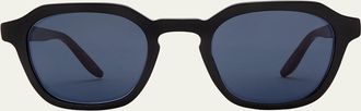 Barton Perreira Mens Tucker Zyl Square Sunglasses