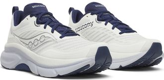 Saucony Omni ST 23 Running Shoe in Ivory/naval at Nordstrom, Size 12.5
