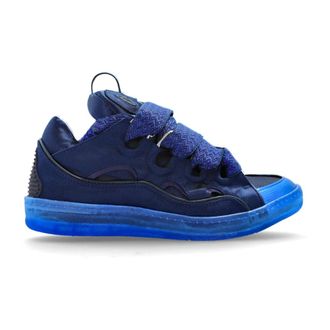 Lanvin Sneakers, male, Blue, Size: 11 US Curb Sneakers