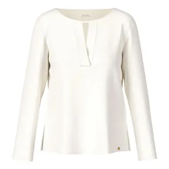 Marc Cain Dames, Blouses & Shirts, Wit, Maat: XL Zijde