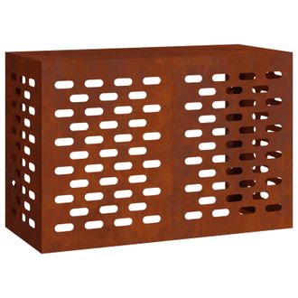 vidaXL Funda Para Aire Acondicionado Oxidado 90 X 40 X 60 Cm Vidaxl