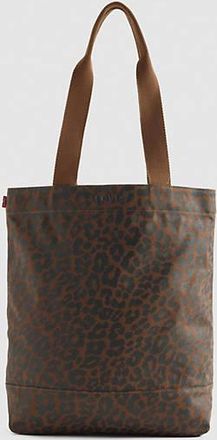Levi's Icon Tote Bag - Womens - One Size - Orange / Muriel Leopard Pinecone Pinecone