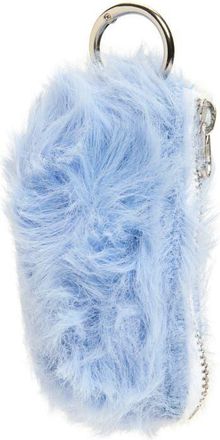 Verloop Faux Fur Pouch Bag Charm in Periwinkle at Nordstrom