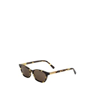 Bulgari Tubogas Sunglasses - female - Bvlgari - Sunglasses - Brown - 52 MM - Accessories