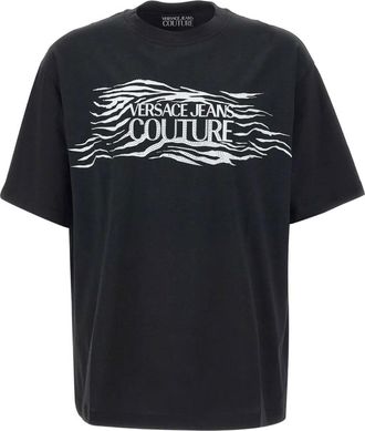 Versace Jeans Couture T-shirt in cotone - Nero