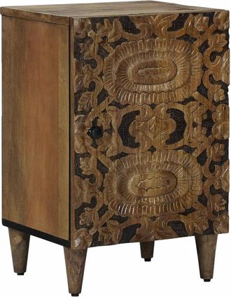 vidaXL Mueble De Cuarto De Ba&ntilde;o Marr&oacute;n 38 X 33 X 58 Cm Vidaxl