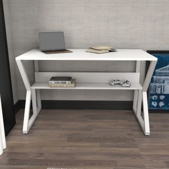 Decorotika Wake Study & Writing Desk in White