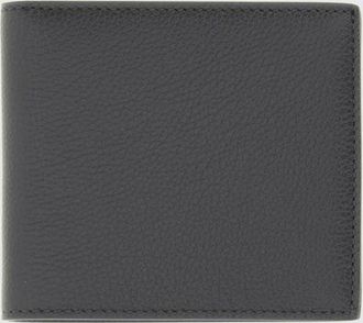 Thom Browne 4-Bar Full-Grain Leather Bifold Wallet