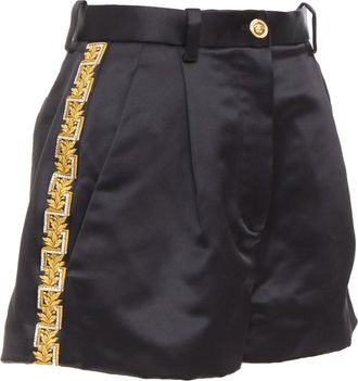 Versace Greca Crystal Shorts