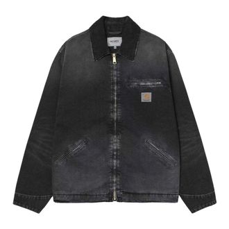 Carhartt Work in Progress OG Detroit Jacket - Heren - Spijkerjassen - Zwart - M - Katoen - Jassen