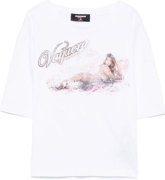 Dsquared2 Logo Cotton T Shirt