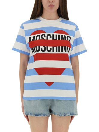 Moschino T Shirt With Logo