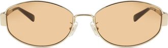 Coach HC7192D CDP44 Asian Fit 900584 Womens Sunglasses Gold Size 57
