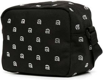 Alexander Wang Wangsport Crystal Logo Camera Bag Black > Shoulder