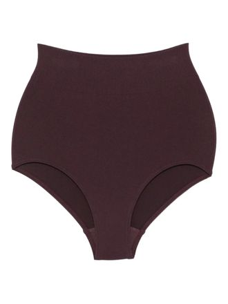 Wolford high-waisted shorts - Red