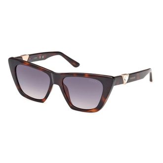 Guess Sunglasses, female, Brown, 53 MM, Rectangular Sunglasses