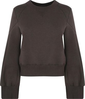 sacai Hoodies & sweatvesten, Dames, Bruin, L, Sweatshirts