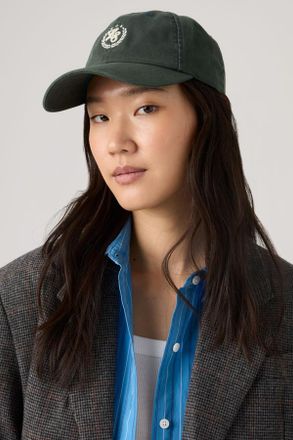 Levi's Varsity Baseball Cap - Men - One Size - Green / Vintage Pine Hats