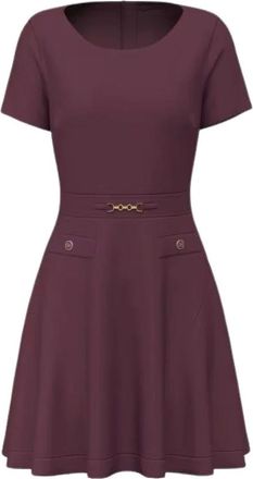 Guess Wanda Flare Chain Dress - - Dresses - Donna - Viola - S