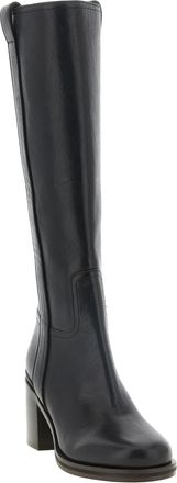 Brunello Cucinelli Calfskin Over-The-Knee Boot - Black