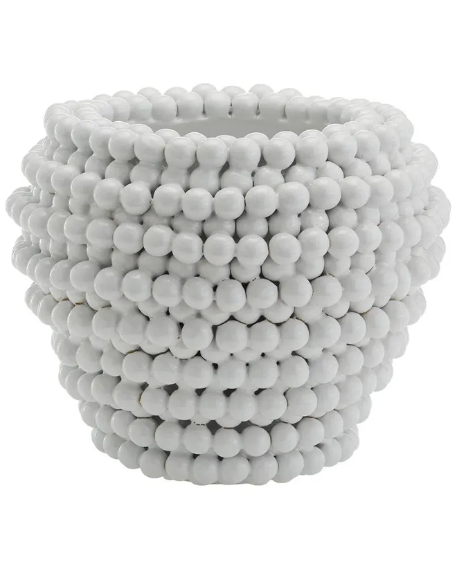 Pompon Vase/Planter Ceramic