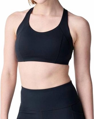 Brooks Chaser Padded Bra In Black