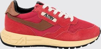 Autry Sneakers basse Reelwind in pelle scamosciata con stampa animalier e caviglia imbottita